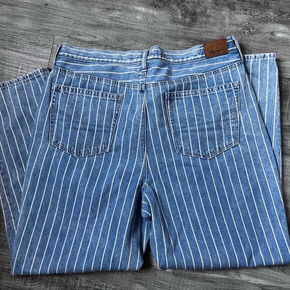 Striped Blue Jeans - Picture 6 of 7